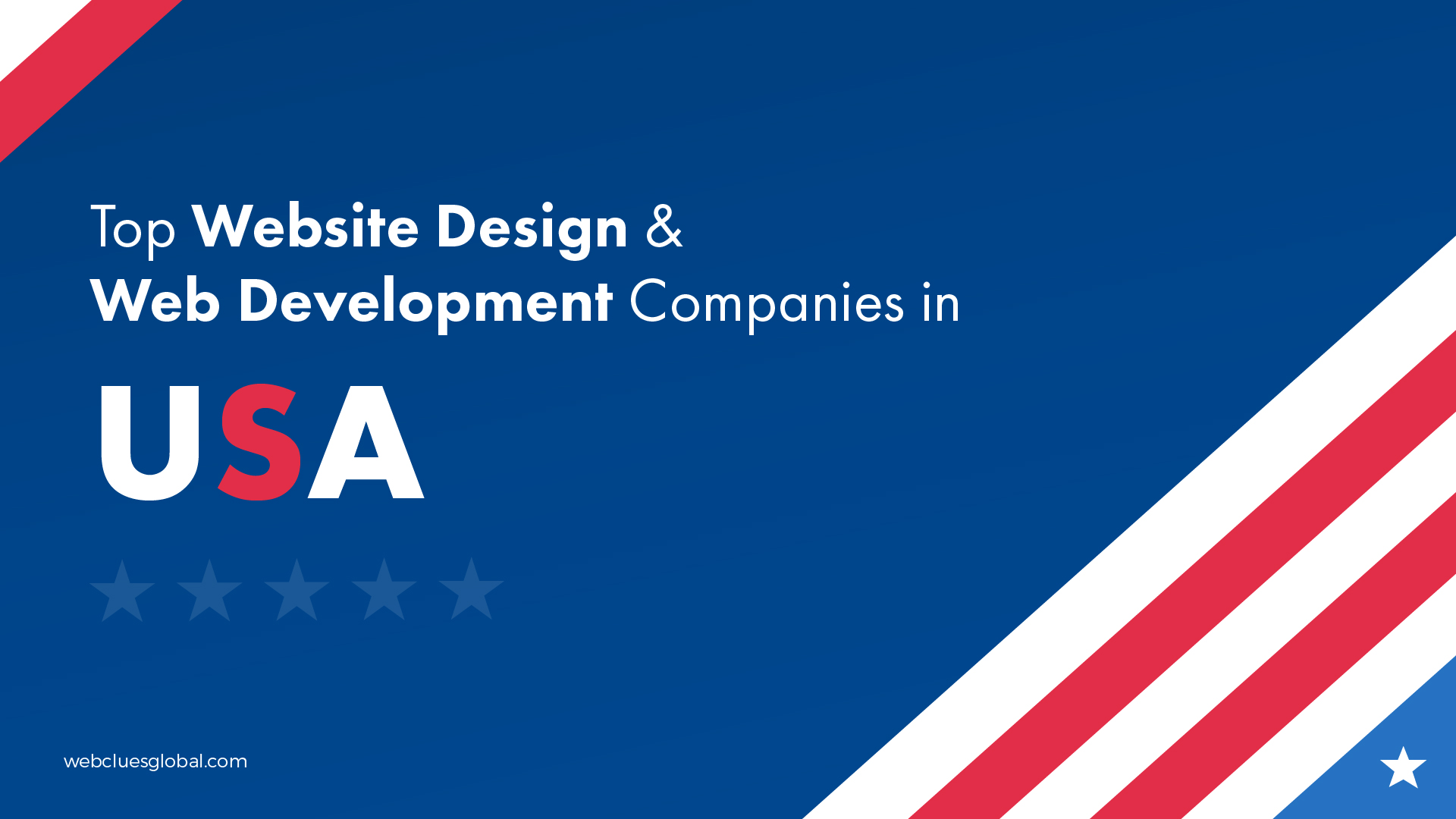 Top Website Design Web Development Companies In The USA WebClues Global